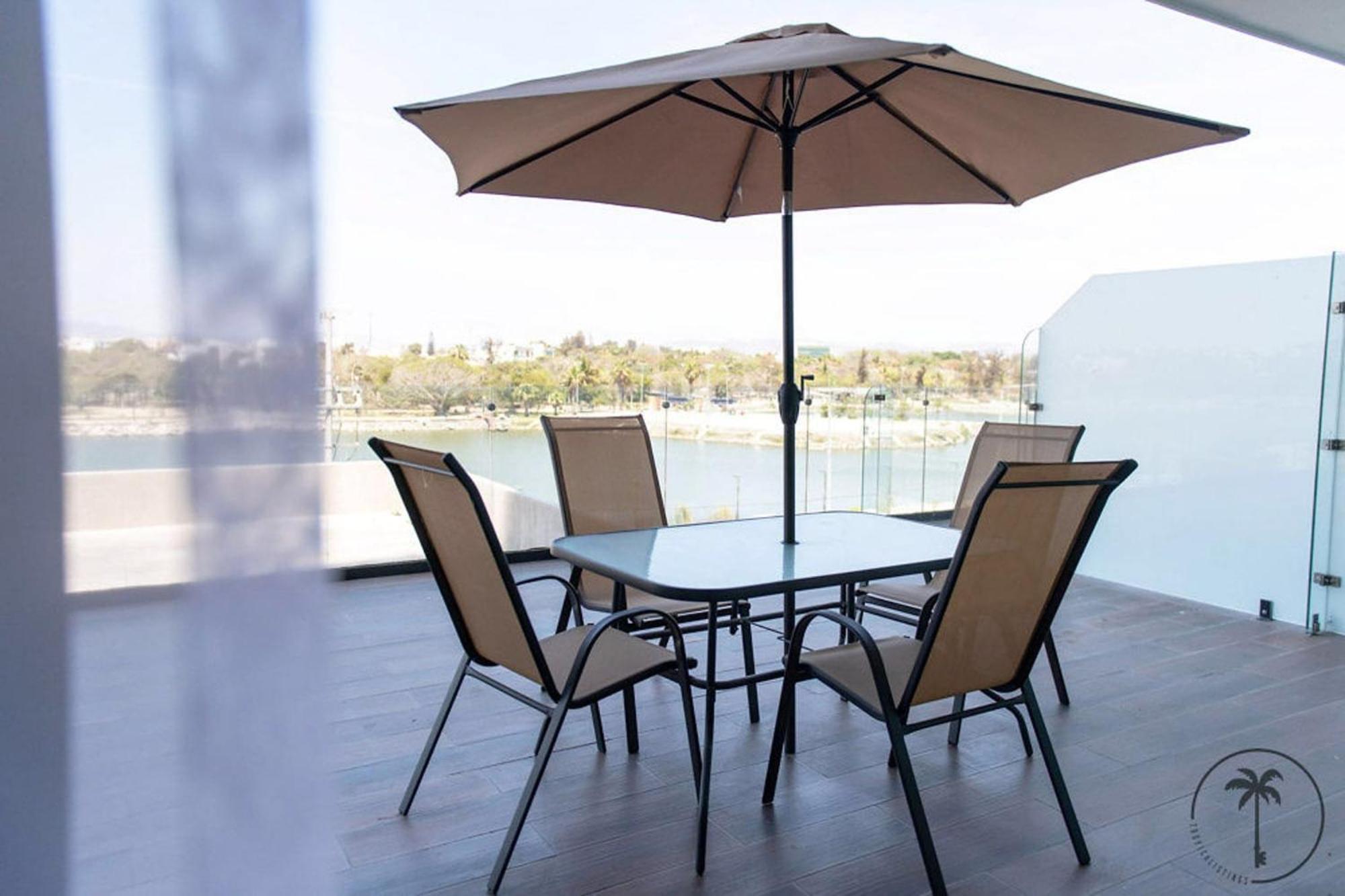 Hermosa Terraza Con Vista A La Laguna! 마사틀란 외부 사진