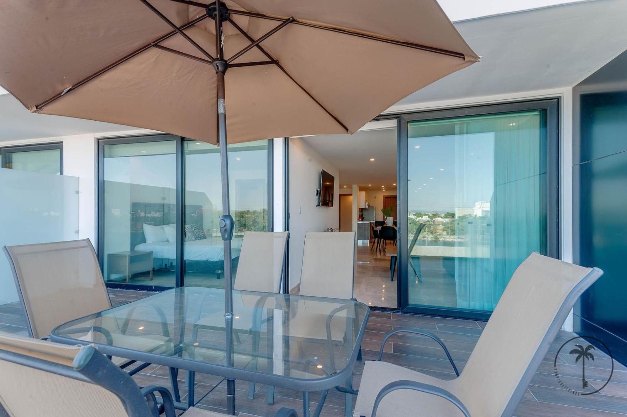 Hermosa Terraza Con Vista A La Laguna! 마사틀란 외부 사진