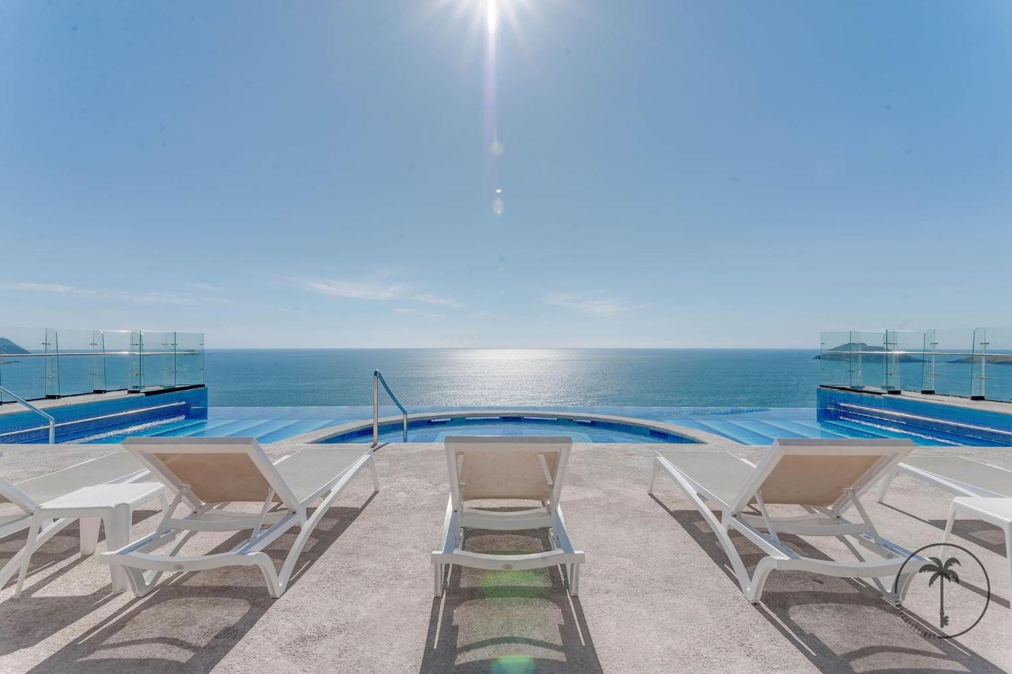 Hermosa Terraza Con Vista A La Laguna! 마사틀란 외부 사진