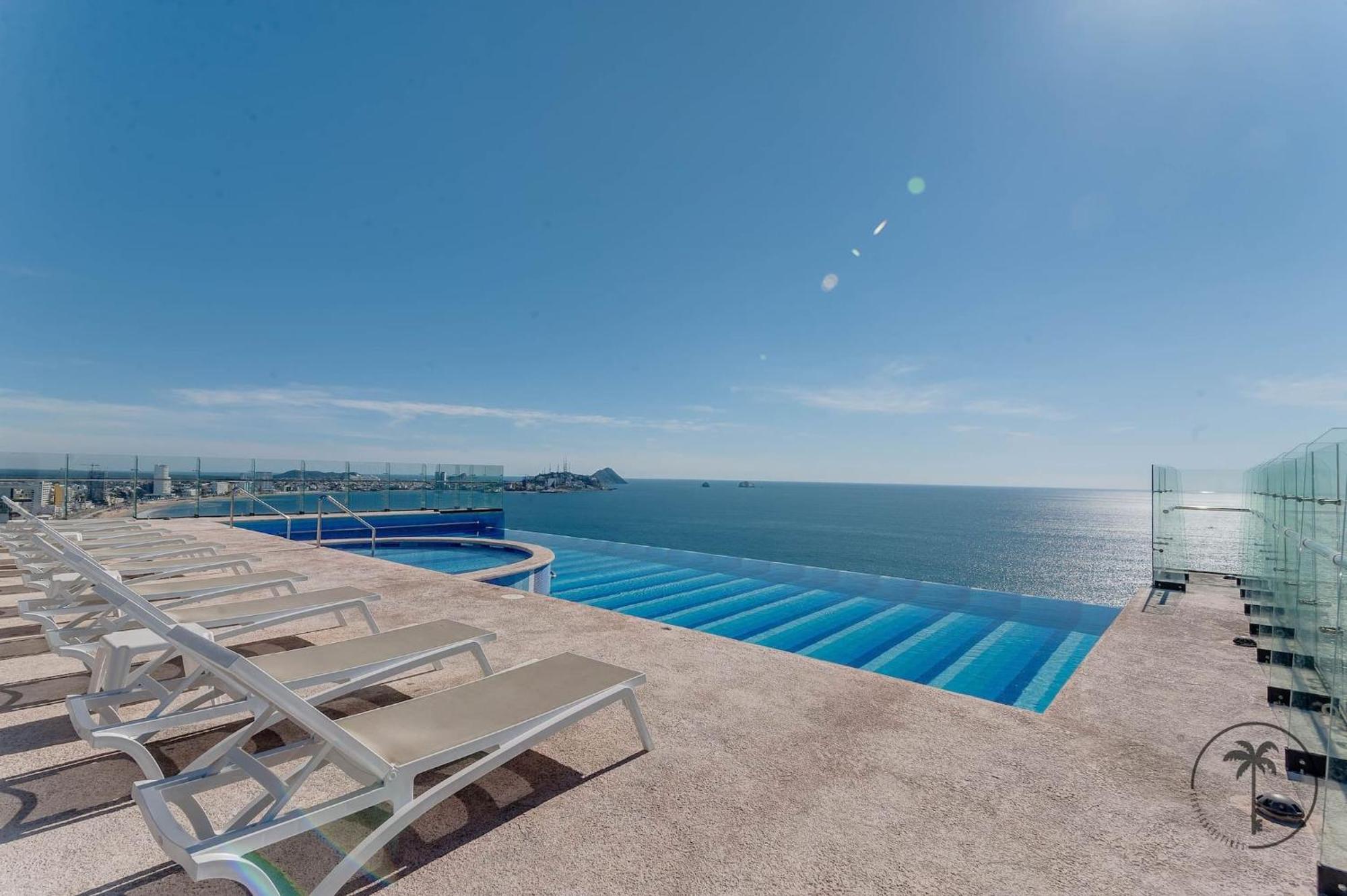 Hermosa Terraza Con Vista A La Laguna! 마사틀란 외부 사진