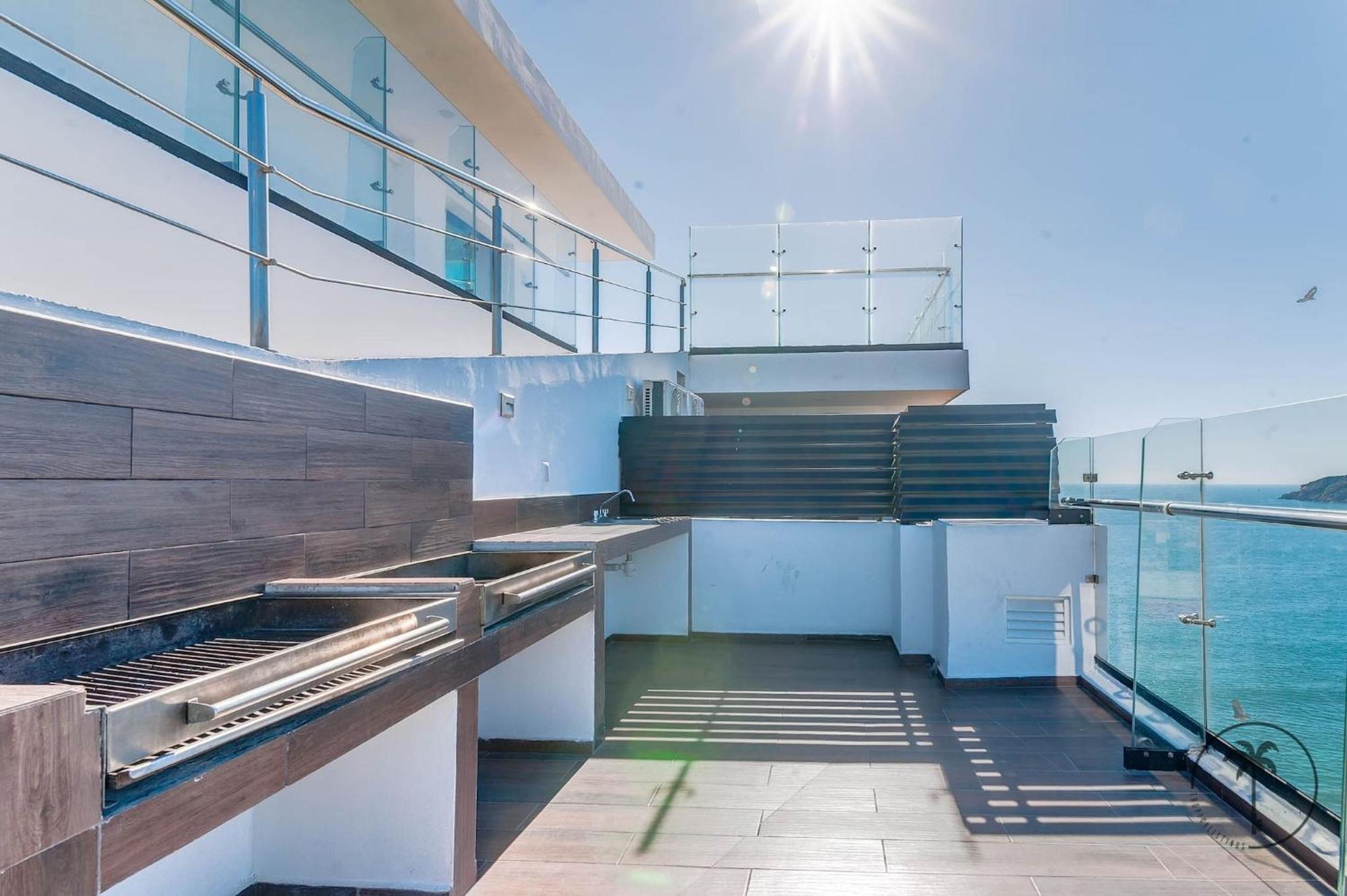 Hermosa Terraza Con Vista A La Laguna! 마사틀란 외부 사진